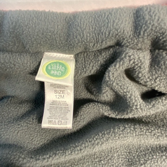 Little me burnt orange puffer vest size 12 months - Picture 4 of 4